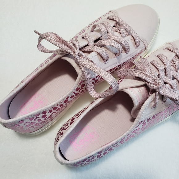 Keds Pink Kickstart Iridescent Stud sneakers  - Picture 7 of 8